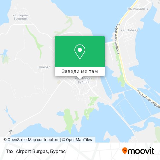 Taxi Airport Burgas карта