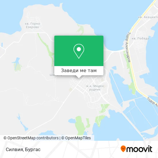 Силвия карта