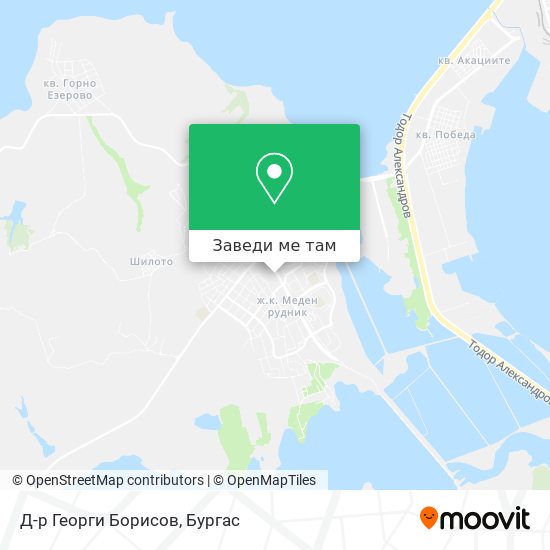 Д-р Георги Борисов карта