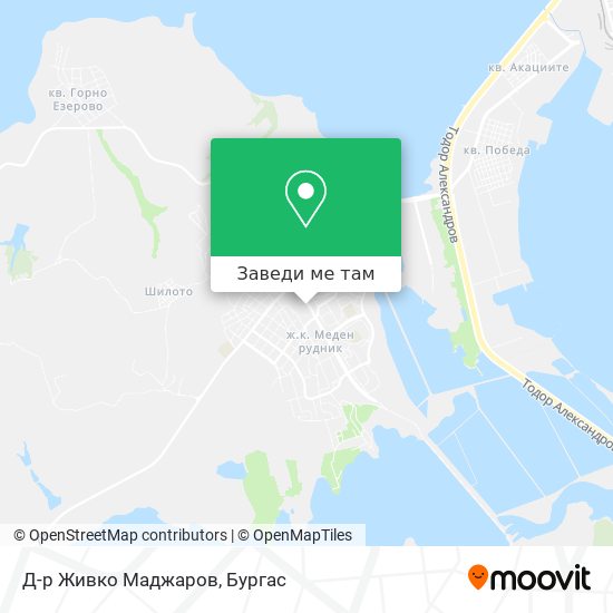 Д-р Живко Маджаров карта