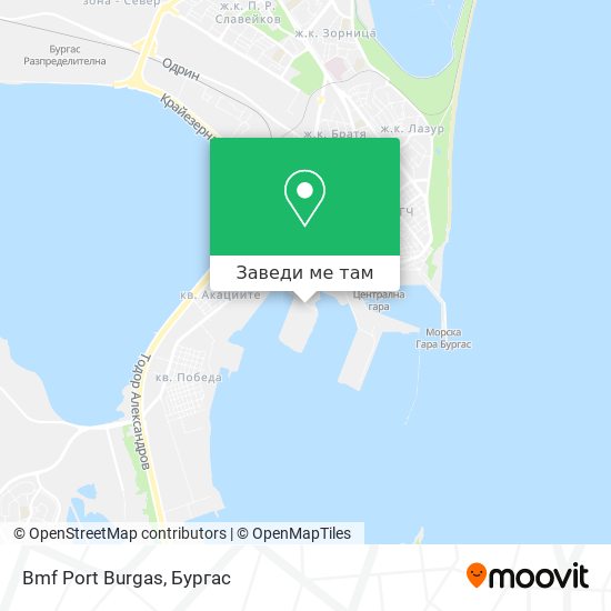 Bmf Port Burgas карта