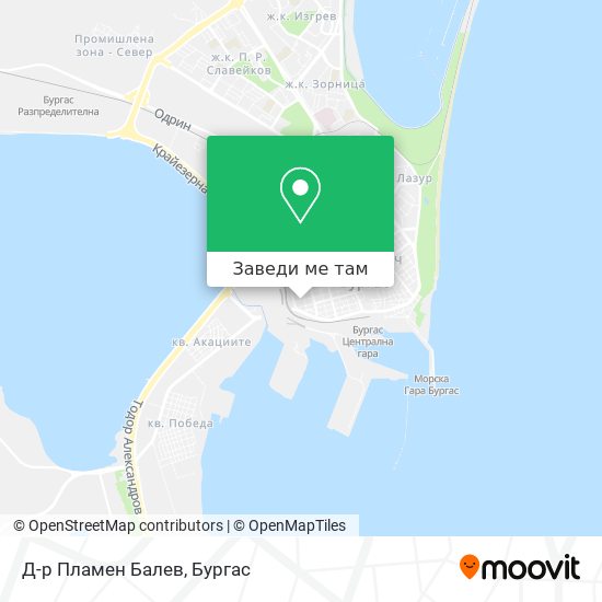 Д-р Пламен Балев карта