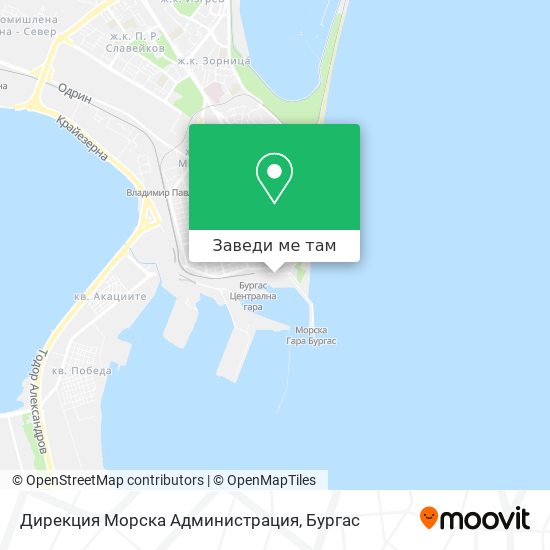 Дирекция Морска Администрация карта