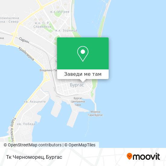Тк Черноморец карта