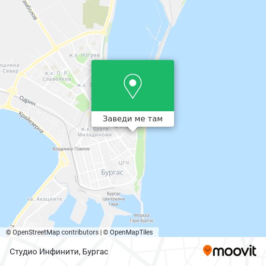Студио Инфинити карта