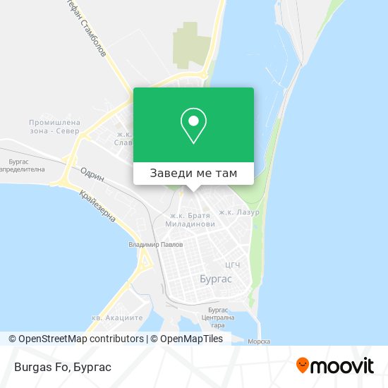 Burgas Fo карта