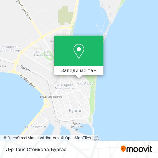 Д-р Таня Стойкова карта