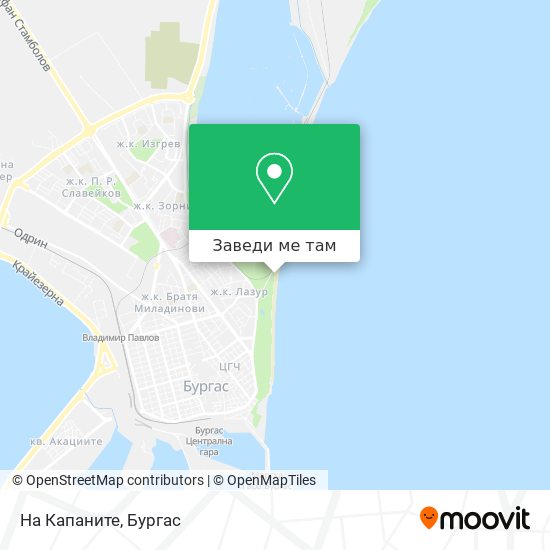На Капаните карта
