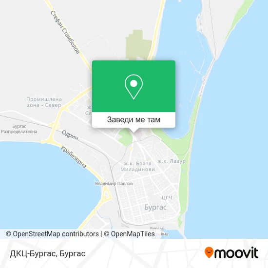 ДКЦ-Бургас карта