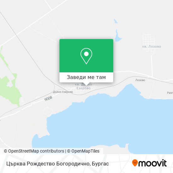 Църква Рождество Богородично карта
