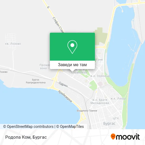 Родопа Ком карта