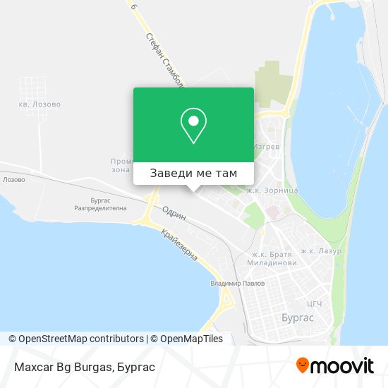 Maxcar Bg Burgas карта