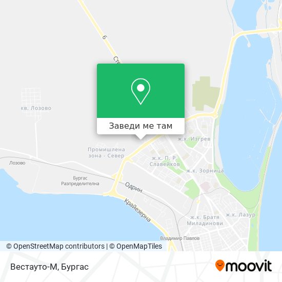 Вестауто-М карта
