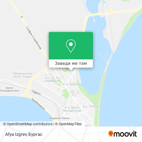 Afya Izgrev карта