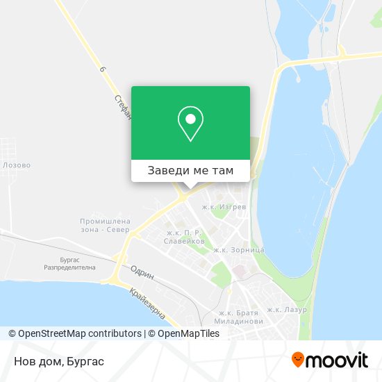 Нов дом карта