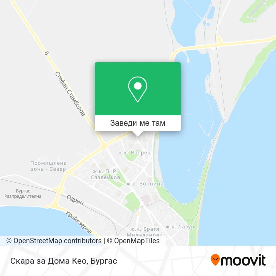 Скара за Дома Кео карта