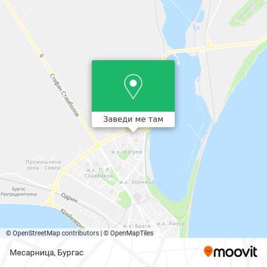 Месарница карта