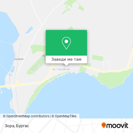 Зора карта