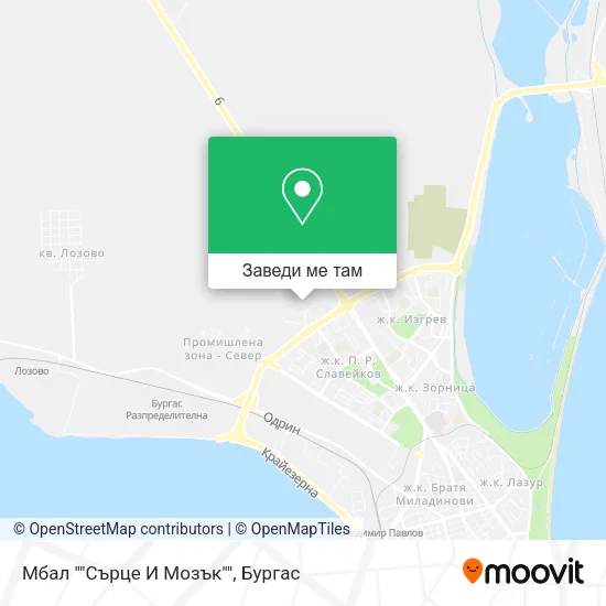 Мбал ""Сърце И Мозък"" карта