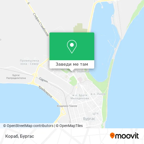 Кораб карта