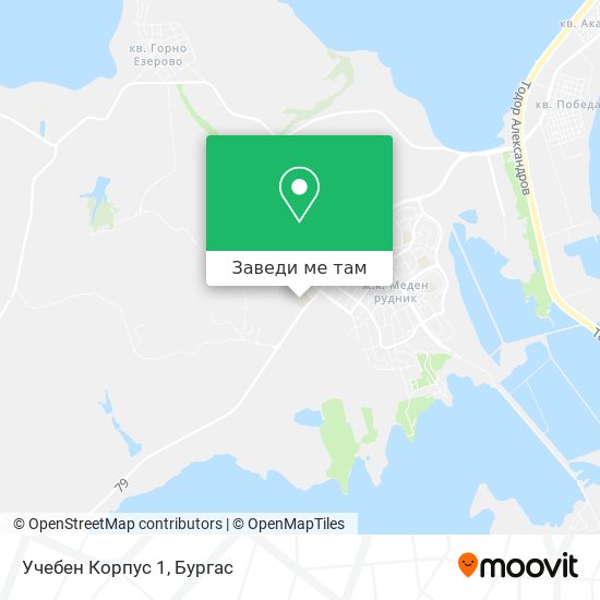Учебен Корпус 1 карта