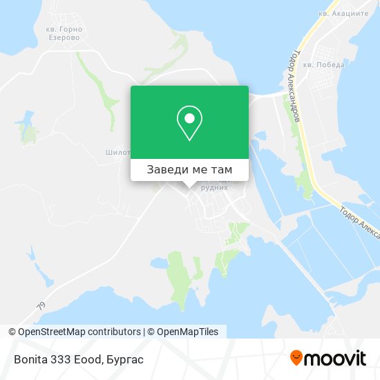 Bonita 333 Eood карта
