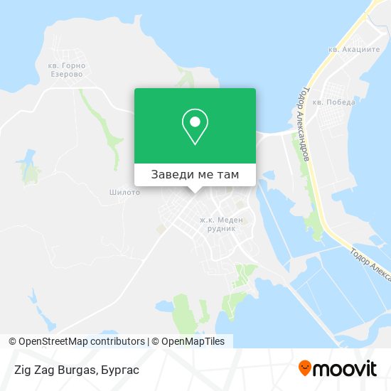 Zig Zag Burgas карта