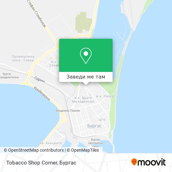 Tobacco Shop Corner карта