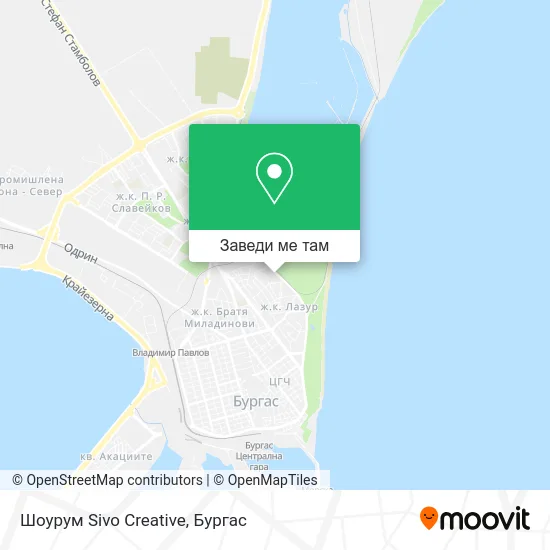 Шоурум Sivo Creative карта