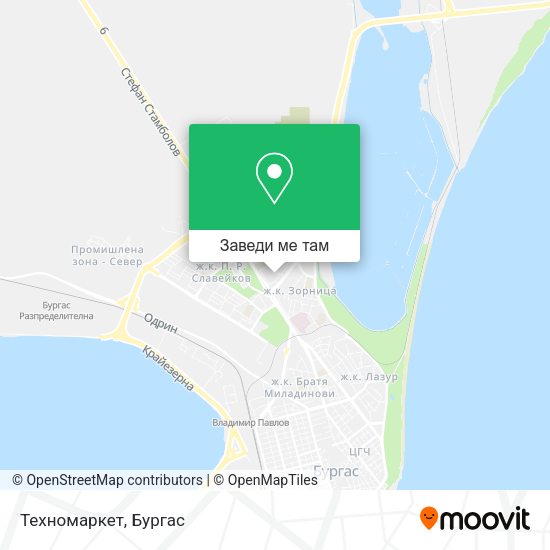 Техномаркет карта