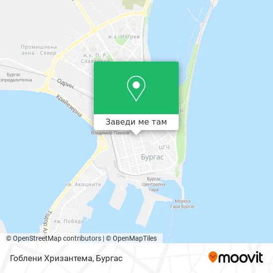 Гоблени Хризантема карта