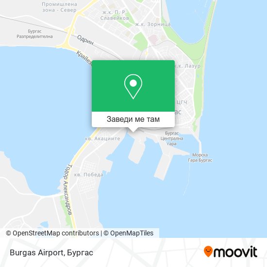 Burgas Airport карта