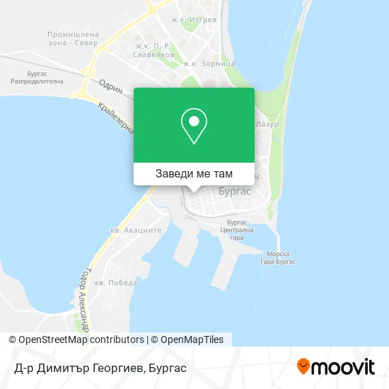 Д-р Димитър Георгиев карта