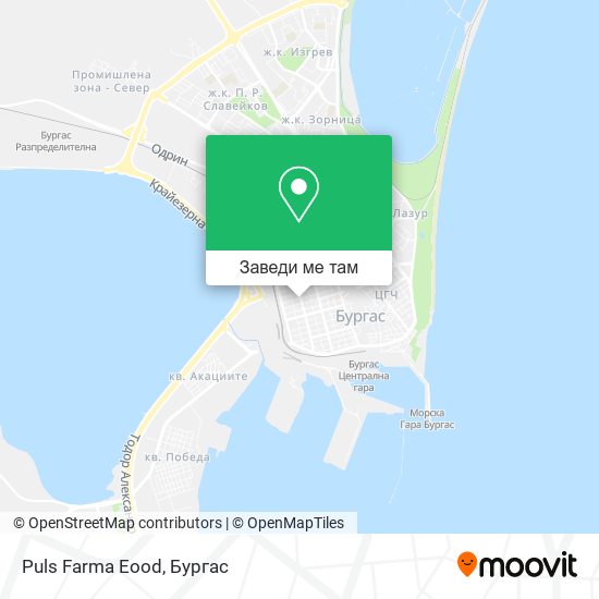 Puls Farma Eood карта