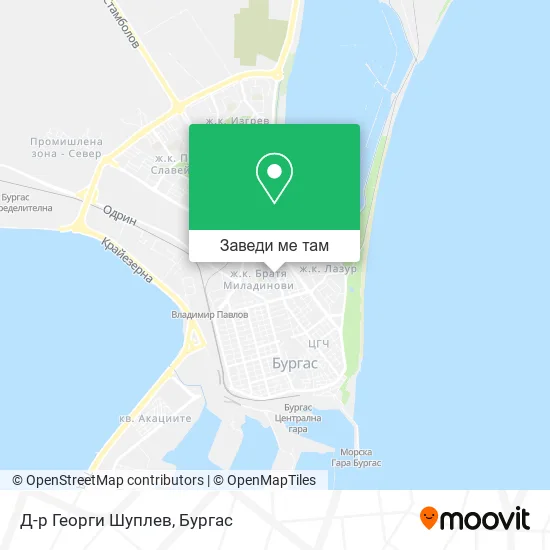 Д-р Георги Шуплев карта