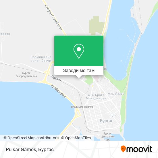 Pulsar Games карта