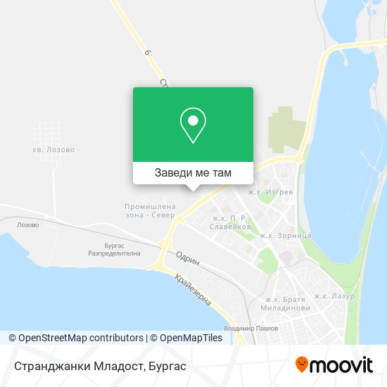 Странджанки Младост карта