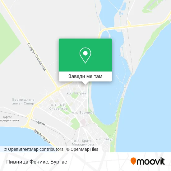 Пивница Феникс карта