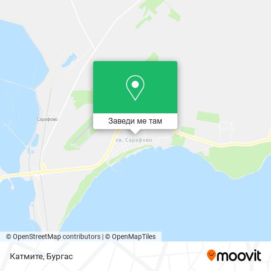 Катмите карта