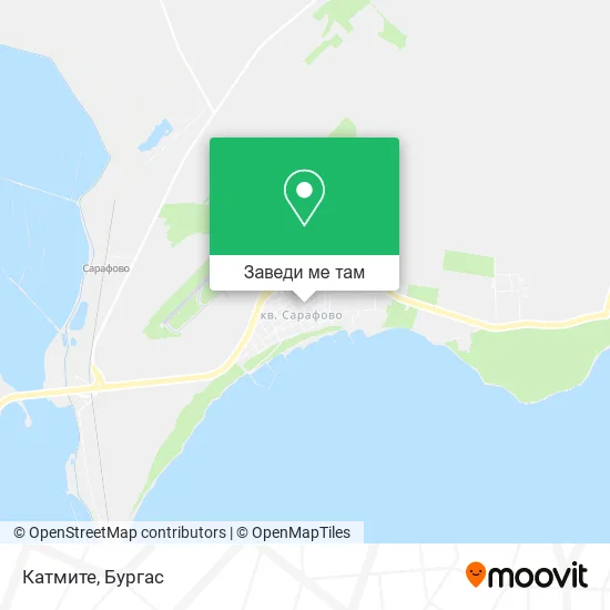 Катмите карта