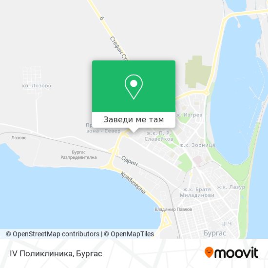 IV Поликлиника карта
