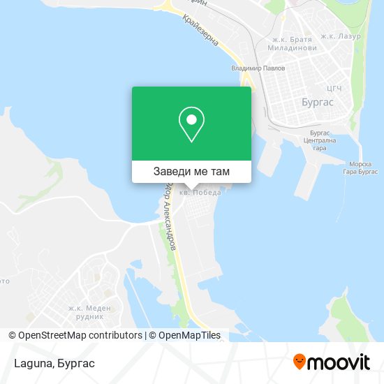 Laguna карта