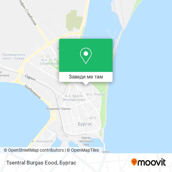 Tsentral Burgas Eood карта