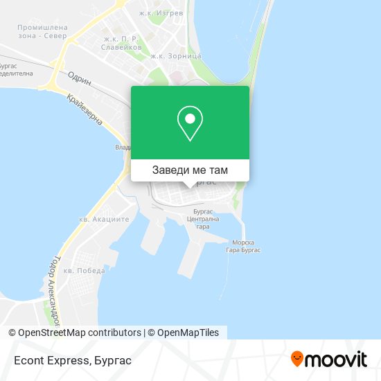 Econt Express карта