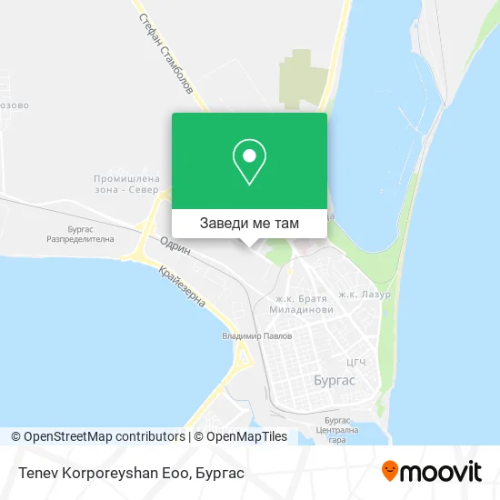 Tenev Korporeyshan Eoo карта
