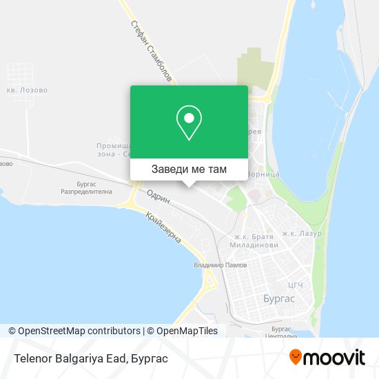 Telenor Balgariya Ead карта
