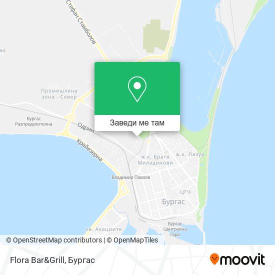 Flora Bar&Grill карта
