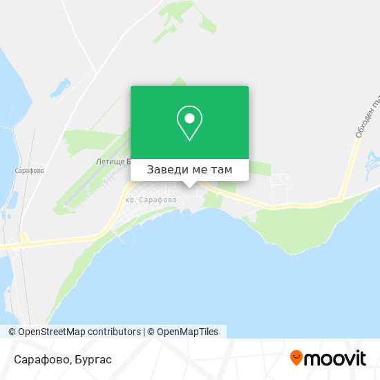 Сарафово карта