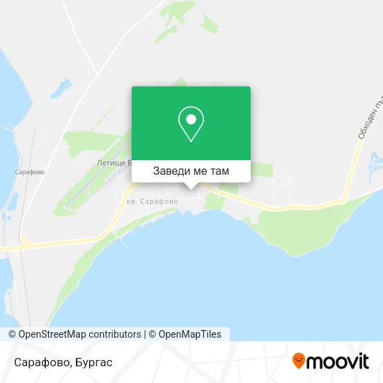 Сарафово карта