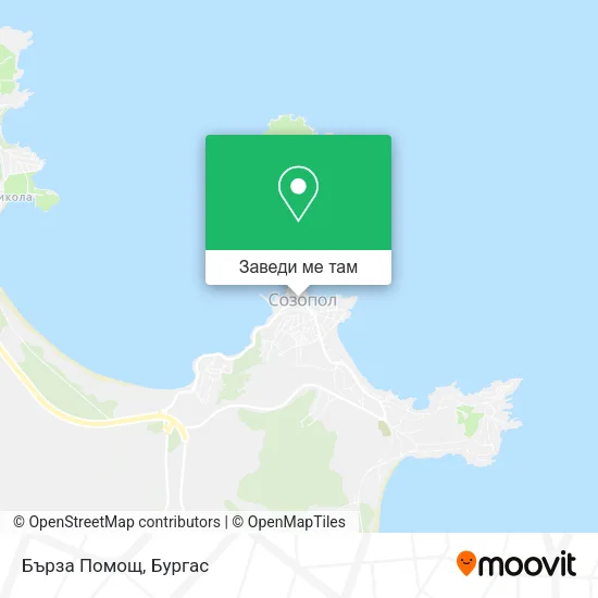 Бърза Помощ карта